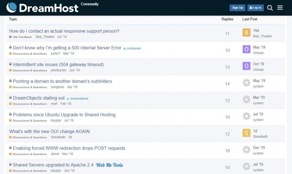DreamHost Community