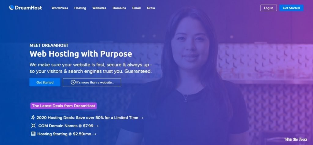 DreamHost Home Page Web Hosting DreamHost Home Page Web Hosting