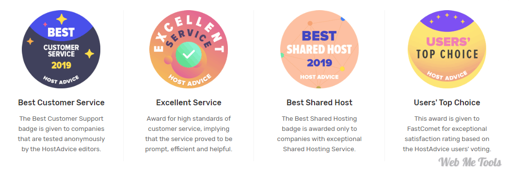 FastComet Awards FastComet
