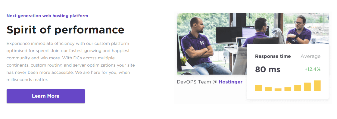 Hostinger Performance