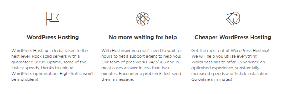 hostinger wordpress features hostinger wordpress features