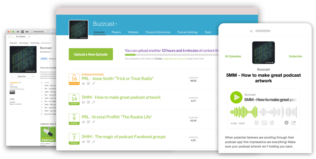 BuzzSprout Podcast Buzzsprout
