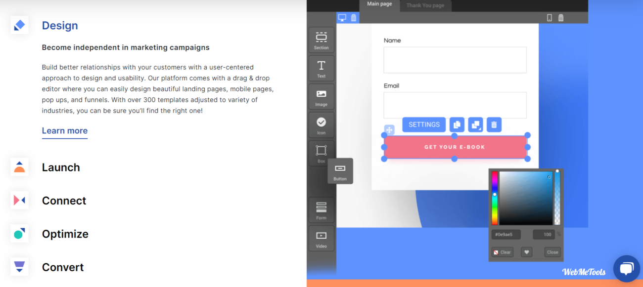 Landingi Landing Page Platform