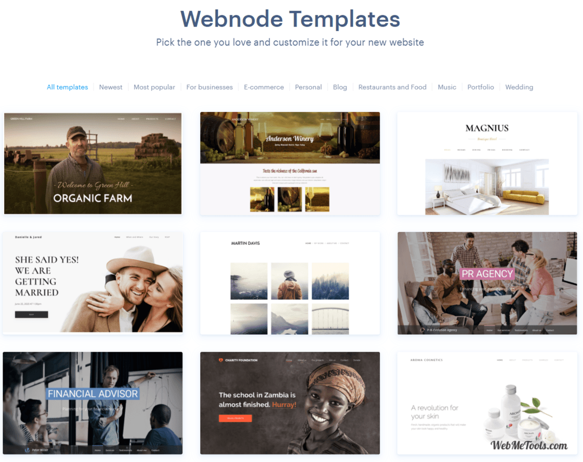 Webnode Templates Webnode