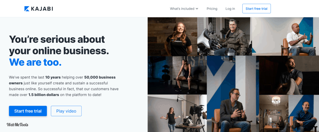 Kajabi Online Business Platform Home Page Kajabi Online Business Platform Home Page