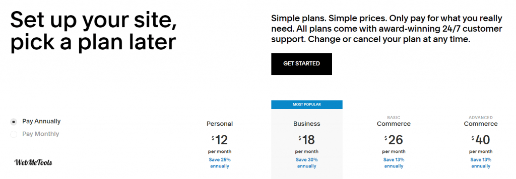 Squarespace Pricing Squarespace Pricing