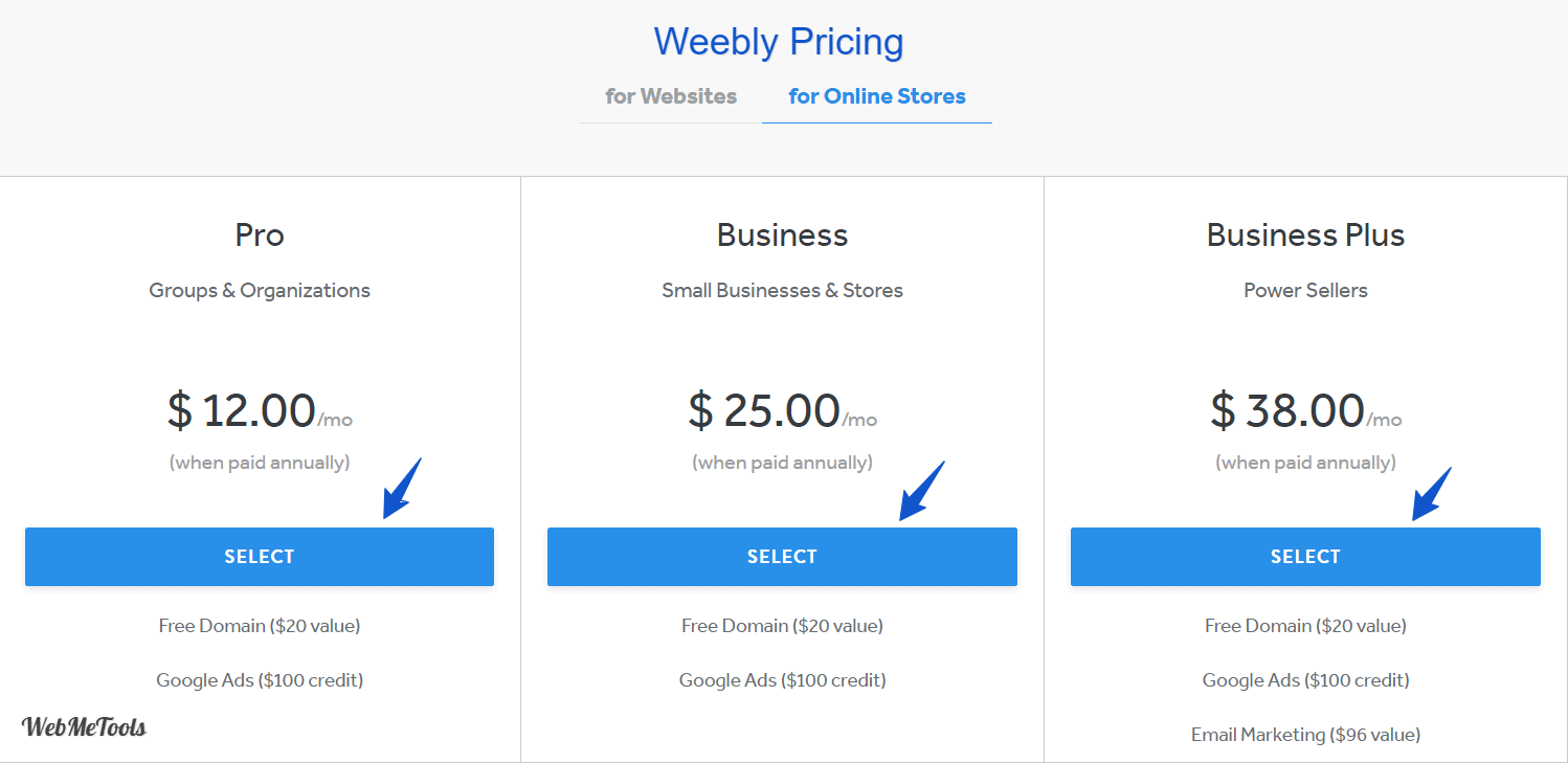 Weebly Pricing Online Store Builder Plans Weebly-Pricing-Online-Store-Builder-Plans