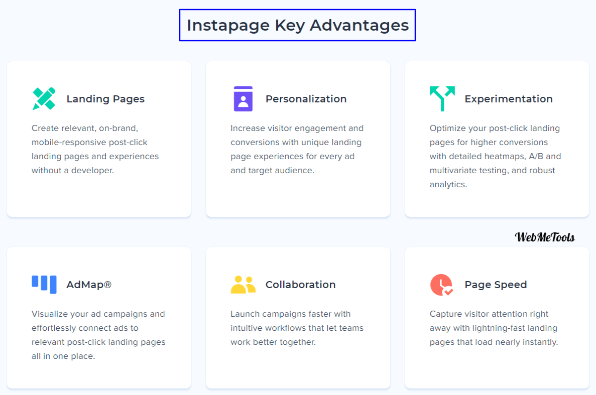 Instapage Features Advantages Instapage Features review