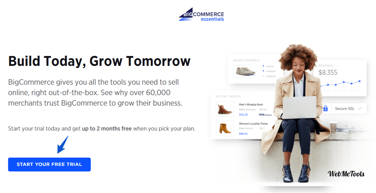 BigCommerce Free Trial 2 months free Essential BigCommerce