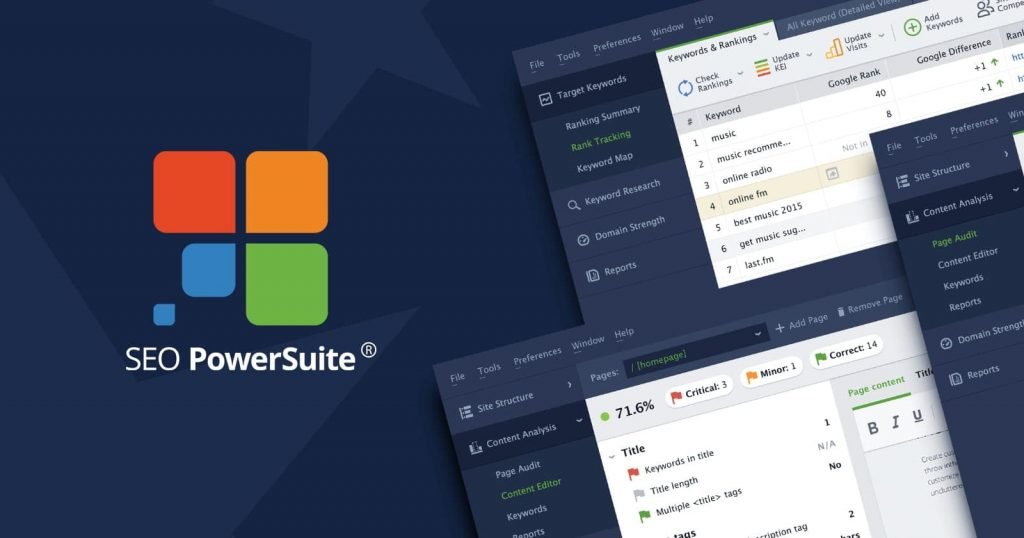 Seo Powersuite Dashboard Seo Powersuite Dashboard