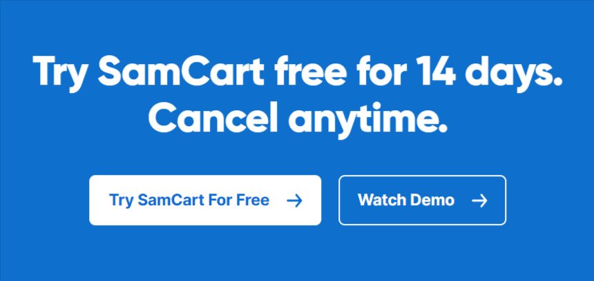 Samcart Free Trial Samcart Free Trial
