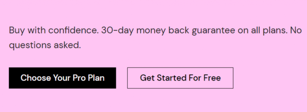 Elementor Pro Plans Money Back Elementor money back
