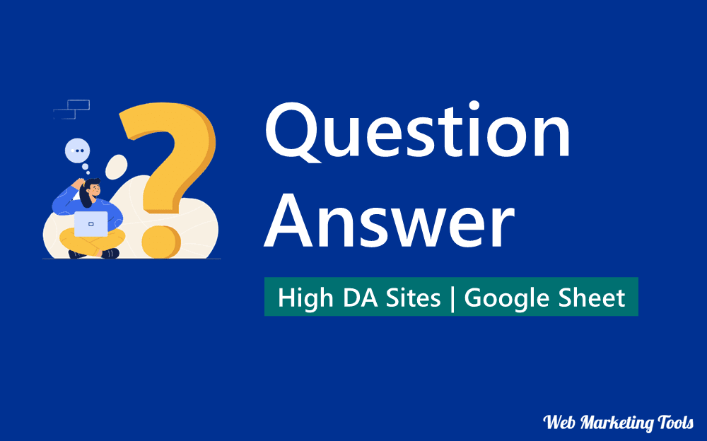 Question Answers Sites