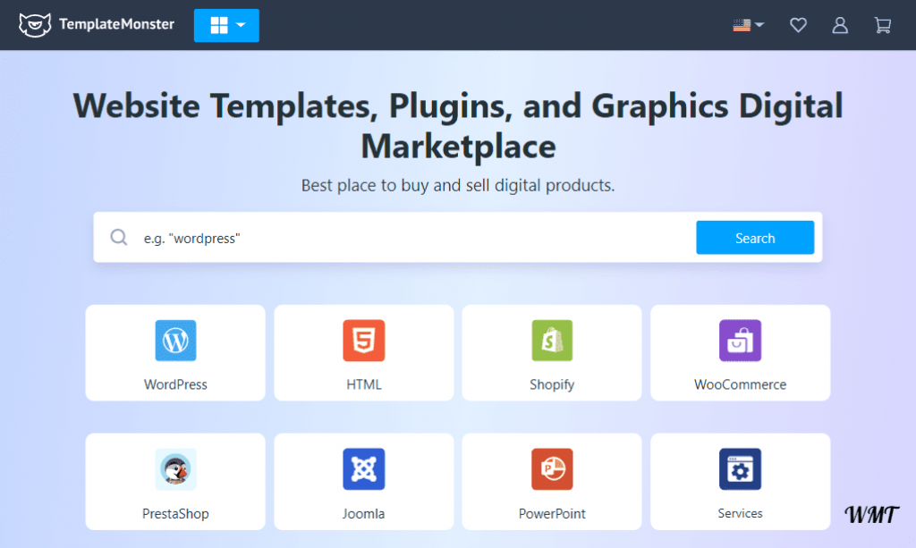 Template Monster Home Page Template Monster Home Page