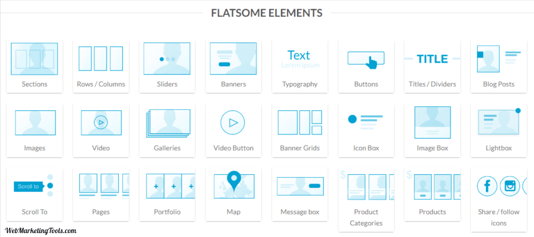 Flatsome Theme Elements