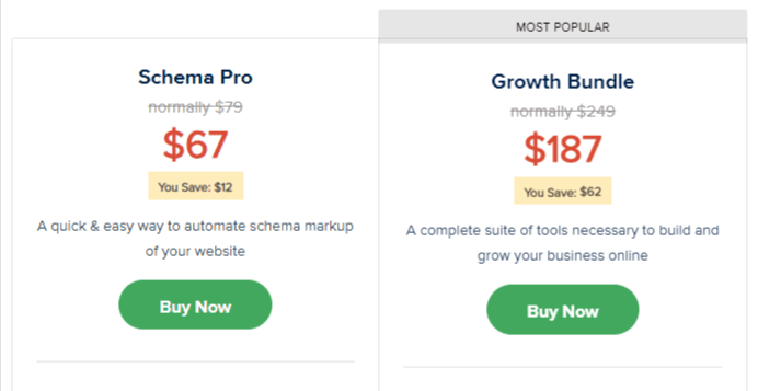 Schema Pro Pricing Schema Pro Pricing