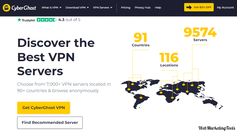 VPN-Servers-in-CyberGhost-VPN