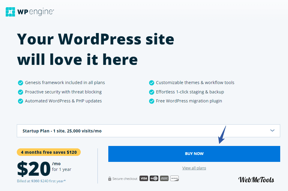 WP-Engine-Special-Offer 4 Months Free