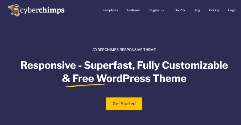 Cyberchimps Homepage Cyberchimps Homepage