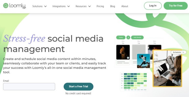 Loomly Loomly Homepage