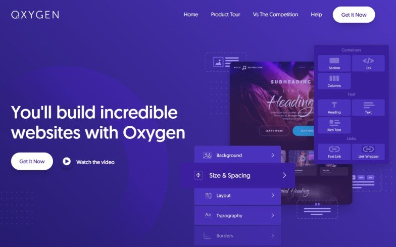 Oxygen Builder Homepage Top Brizy Alternatives & WordPress Page Builder Plugins 2026