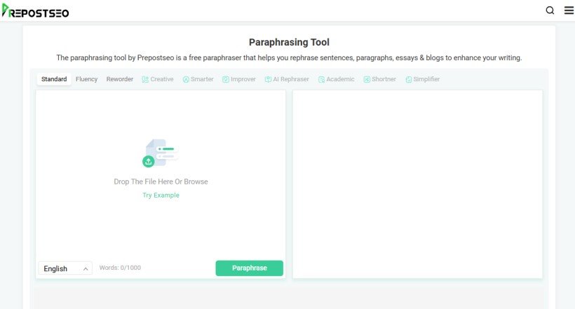 Paraphrasing Tool By PrePostSeo Paraphrasing Tool By PrePostSeo