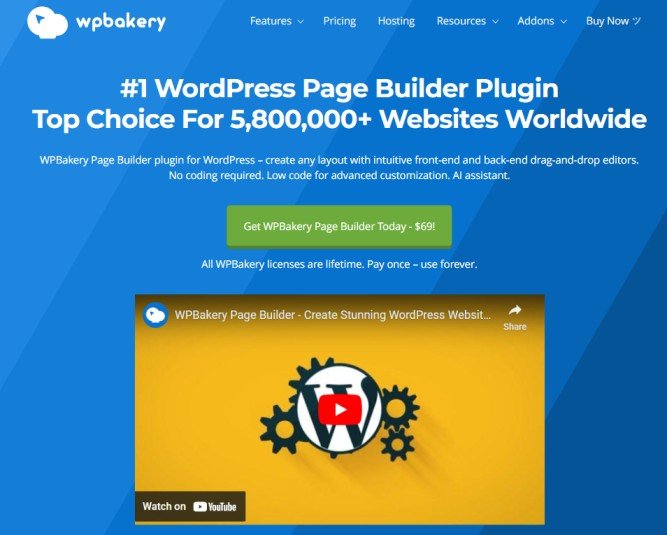 WP Page Bakery Builder WP Page Bakery Builder